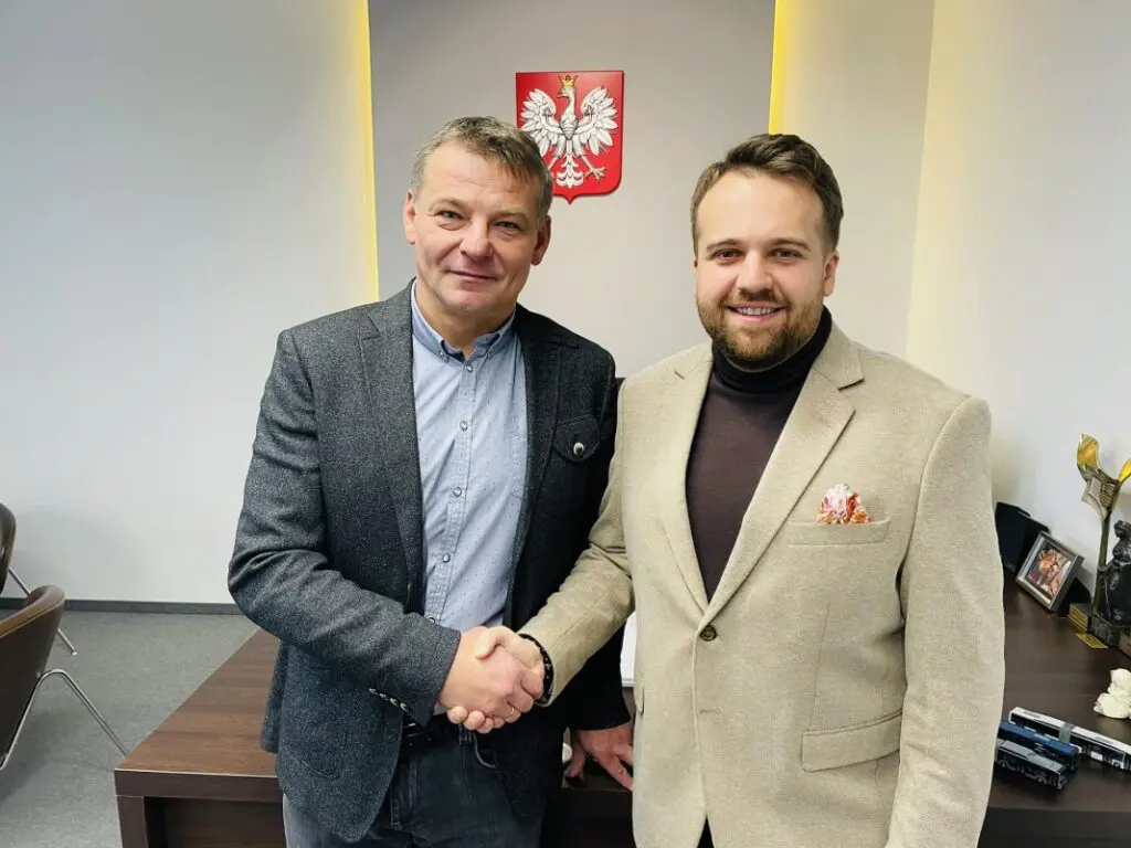 Mariusz Majewski i Marek Materek / fot. UM Starachowice