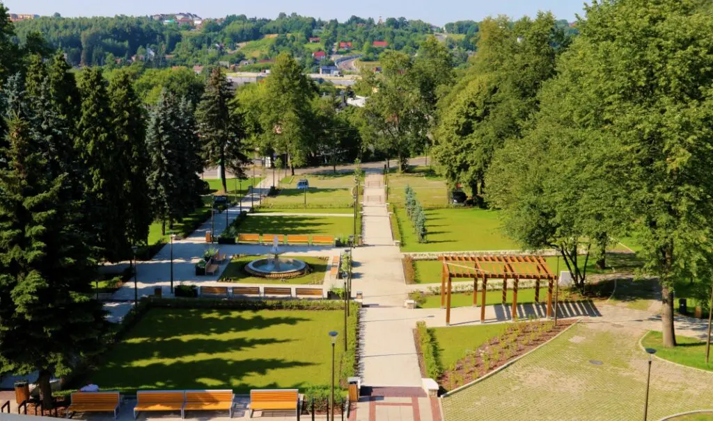 skwer przy Parku Kultury w Starachowicach / fot. UM Starachowice