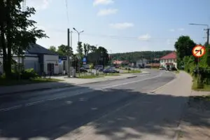 Nowe przejście dla pieszych powstanie w sąsiedztwie Posterunku Policji w centrum Mirca / fot. UG Mirzec