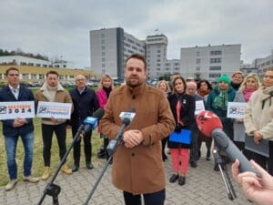 Prezydent Starachowic i lider komitetu Marek Materek / fot. Anna Ząbecka - Gazeta Starachowicka