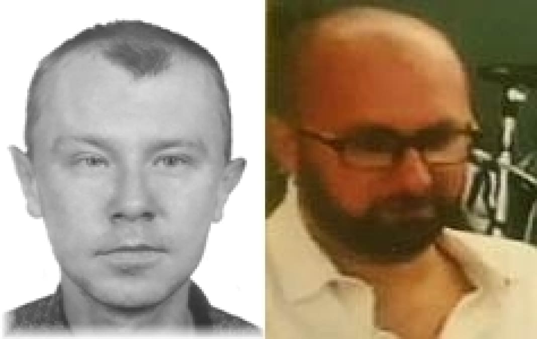 od lewej: Paweł Dąbrowski i Kamil Słonecki / fot. KPP w Starachowicach