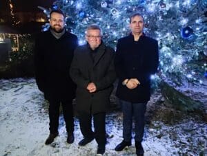 od lewej: Marek Materek, Zenon Krzeszowski, Piotr Ambroszczyk / fot. Gazeta Starachowicka