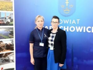 od lewej: Iwona Skiba, Małgorzata Kałuża / fot. Gazeta Starachowicka