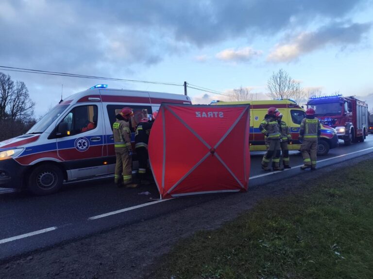 Śmiertelne potrącenie w Parszowie