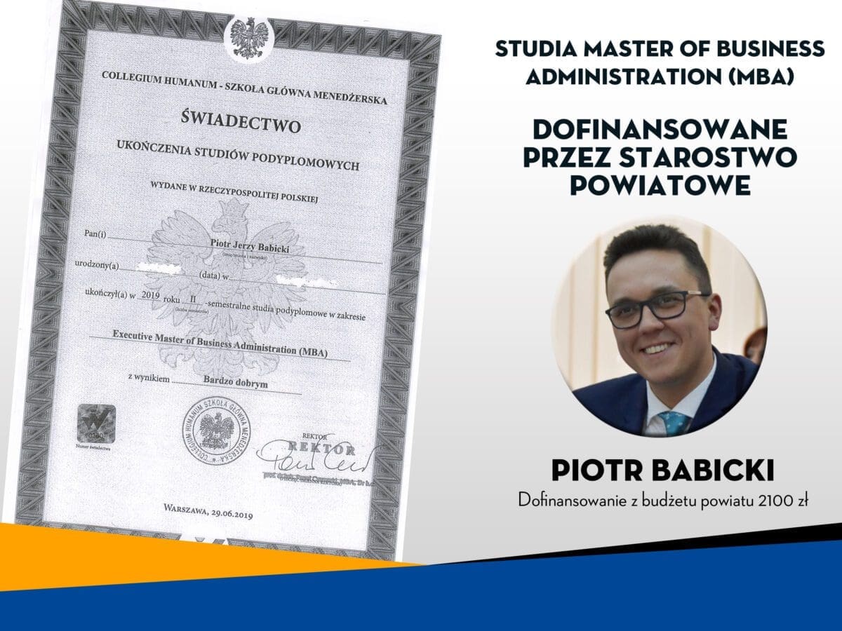 Kontrowersje wokół dyplomów Executive MBA na Collegium Humanum w Warszawie. Czy samorządowcy z powiatu starachowickiego zdobywali umiejętności czy raczej korzyści finansowe? Afera z dofinansowaniem studiów wywołuje pytania o motywację i uczciwość wybranych osób.