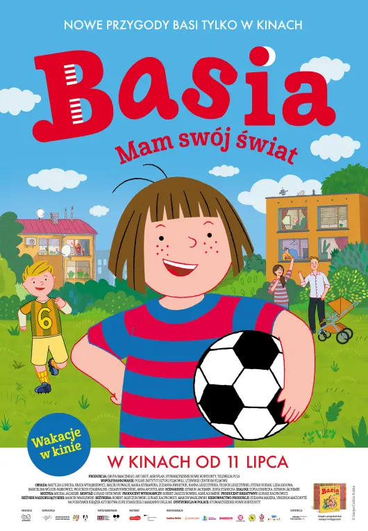 Plakat filmu Basia. Mam swój świat