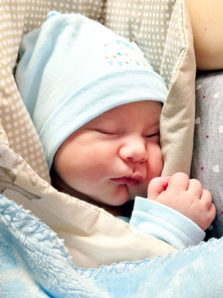 Maleńki Dawid rozpoczął swoją piękną życiową podróż