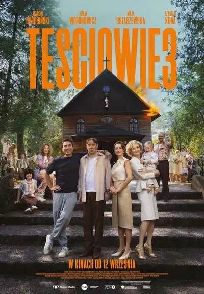 Plakat filmu Teściowie 3