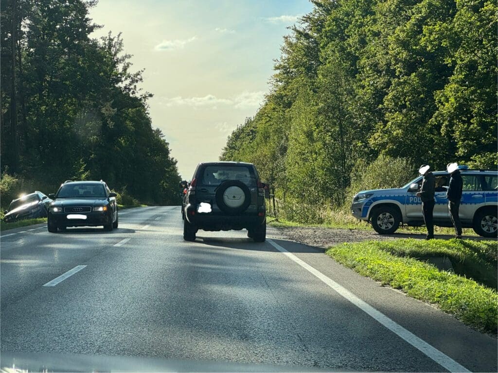 Zdarzenie drogowe na trasie Starachowice–Lubienia