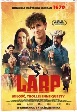 Plakat filmu LARP. Miłość, trolle i inne questy
