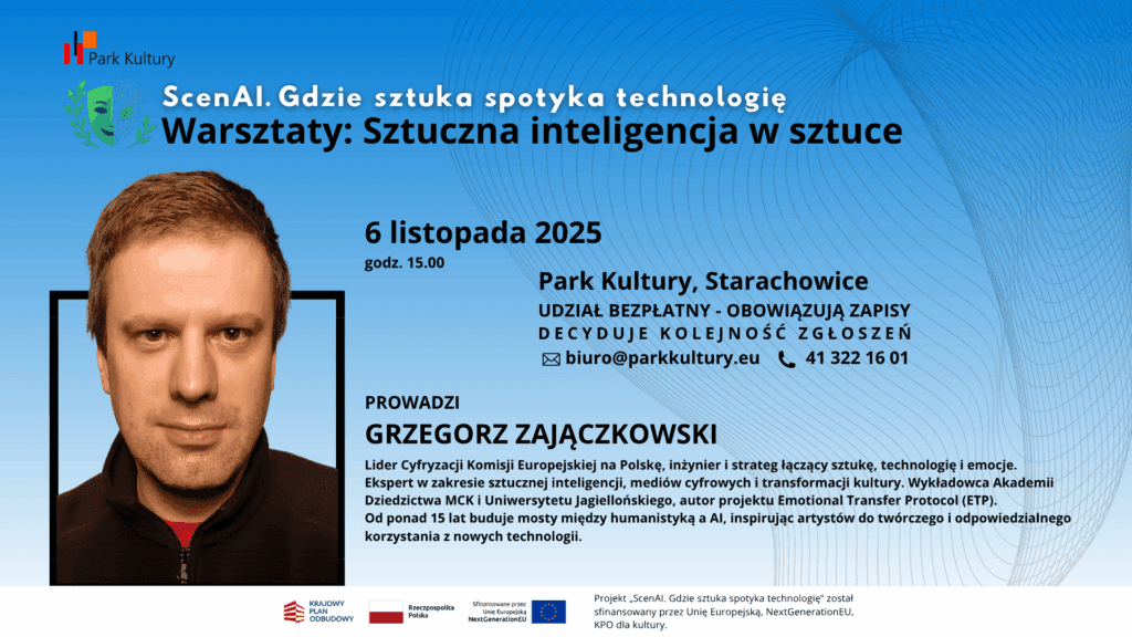 Sce𝘯AI. Gdzie sztuka spotyka technologię