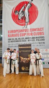 Klubowy Puchar Europy Karate w Kielcach. Senshi z fantastycznym występem.