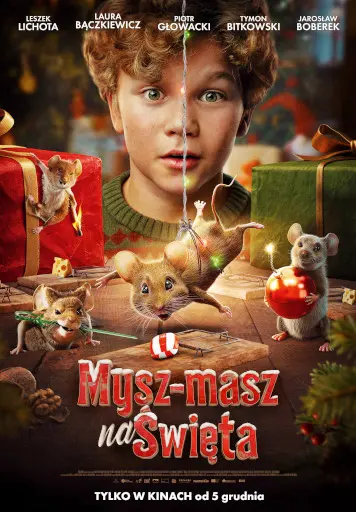 Plakat filmu Mysz-Masz na Święta