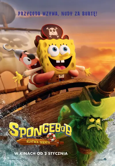 Plakat filmu SpongeBob: Klątwa Pirata