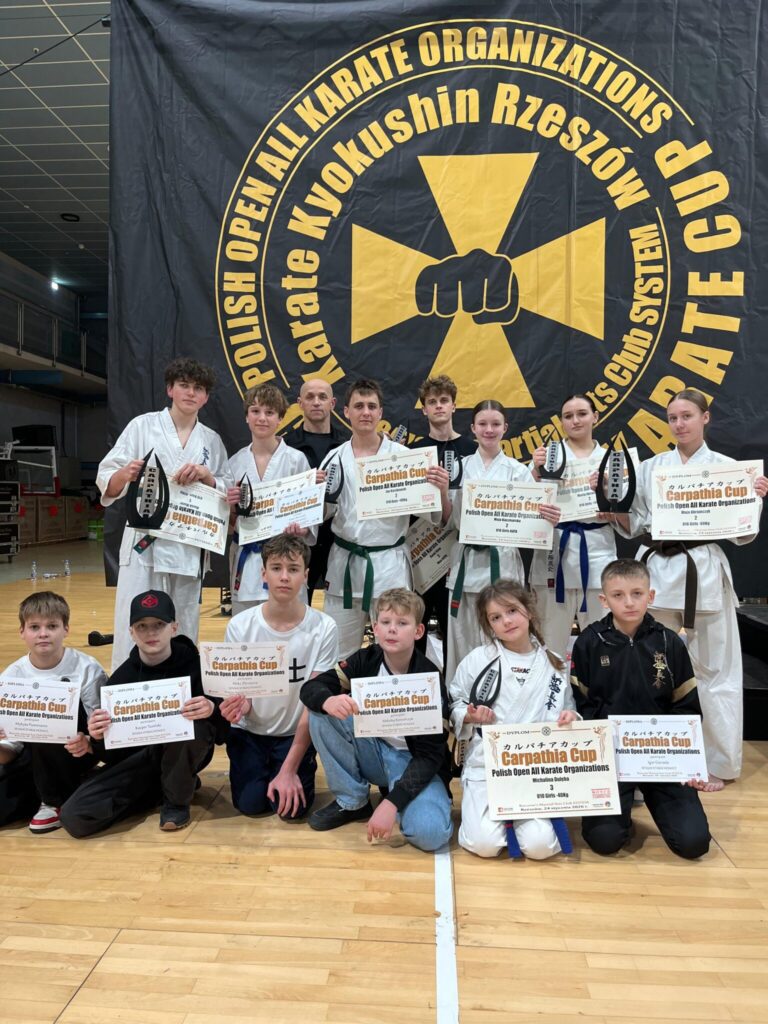 Dziewięć medali Senshi na „Carpathia Karate Cup 2026”!