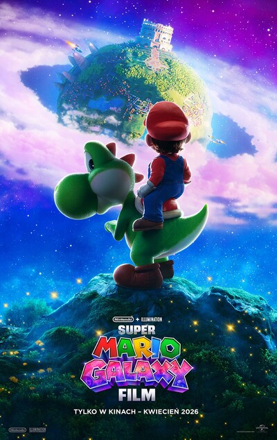 Plakat filmu Super Mario Galaxy Film