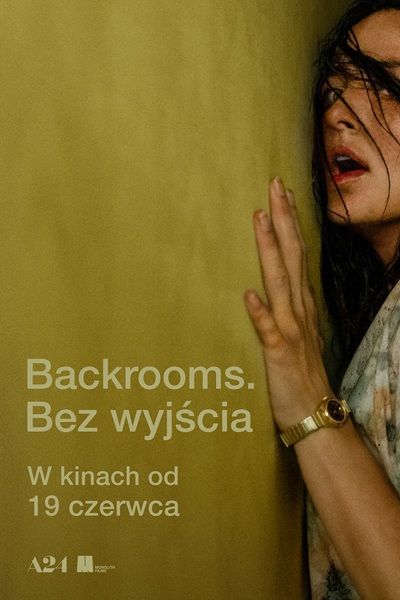 Plakat filmu Backrooms. Bez wyjścia