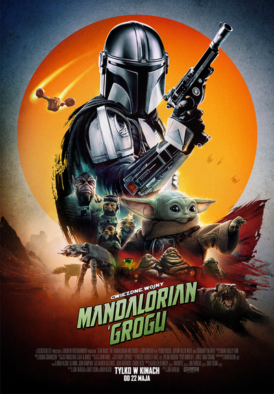 Plakat filmu Mandalorian & Grogu