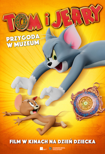 Plakat filmu Tom i Jerry: Przygoda w muzeum