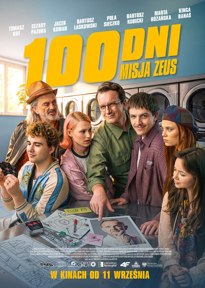 Plakat filmu 100 DNI: MISJA ZEUS- relacja na żywo z czerwonego dywanu oraz pokaz premierowy