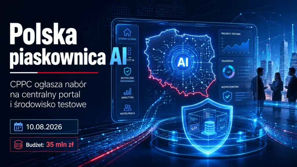 Ilustracja do artykulu: Rusza nabór na polską piaskownicę AI dla firm i administracji