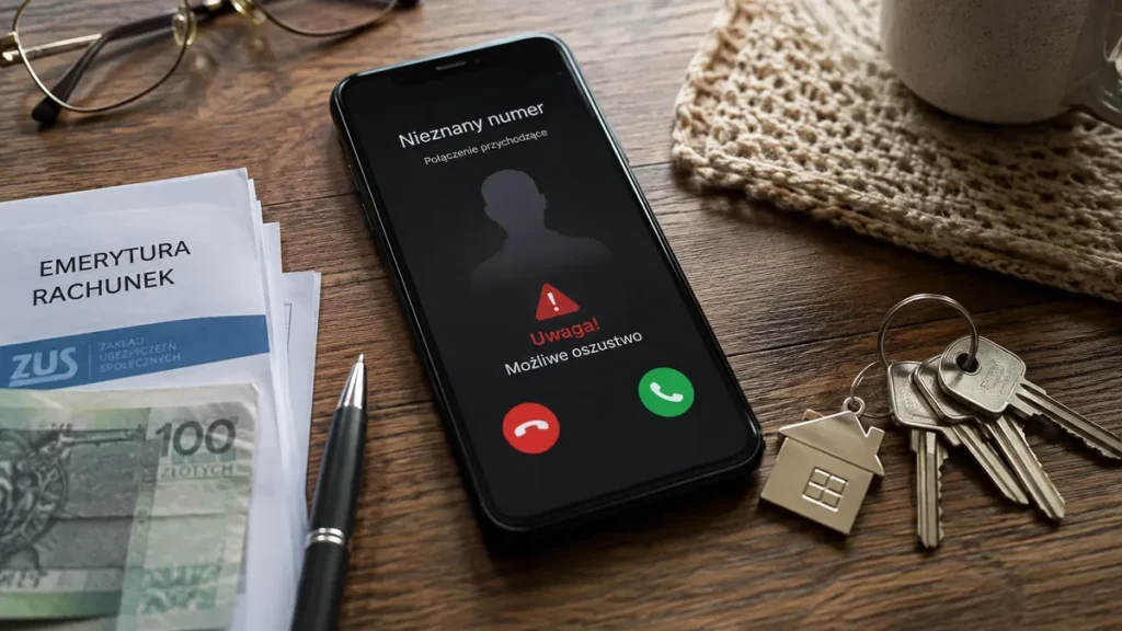Telefon z wiadomością o wypadku. 77-latka uwierzyła oszustom