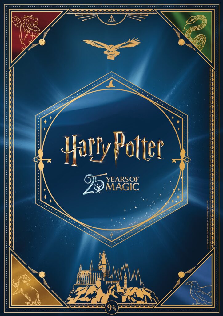 Plakat filmu Harry Potter i Kamień Filozoficzny 25. rocznica premiery w Helios RePlay