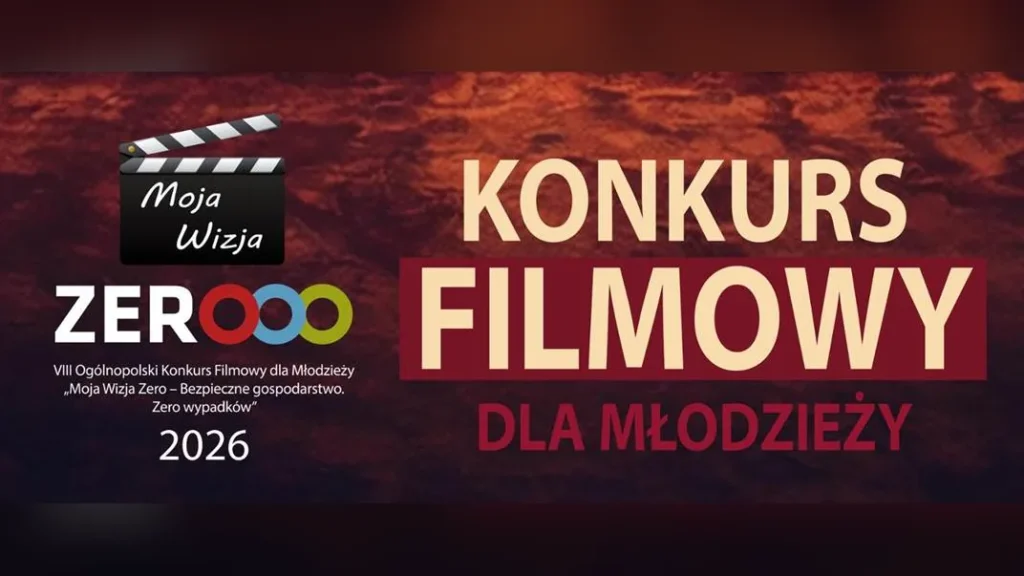 Młodzież nagrywająca film o bezpieczeństwie w gospodarstwie rolnym
