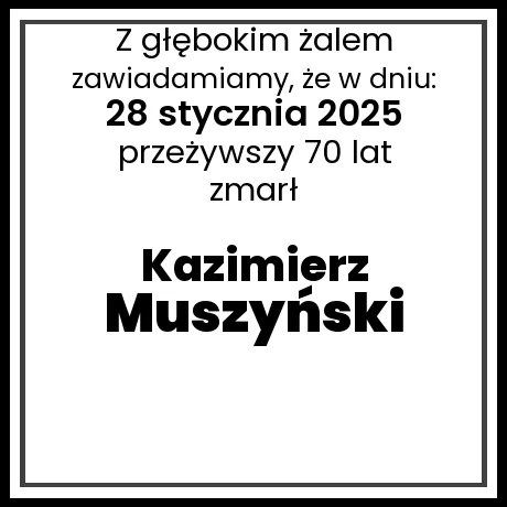 Kazimierz Muszyński