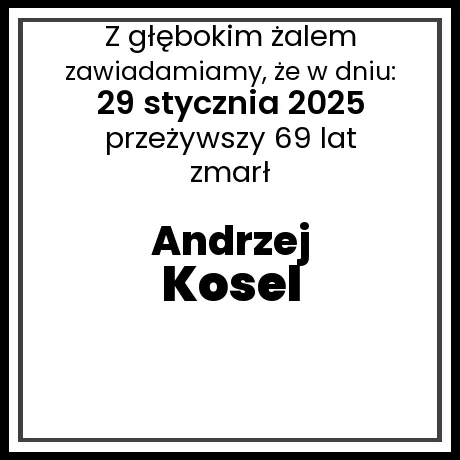 Andrzej Kosel