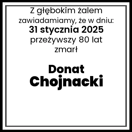 Donat Chojnacki