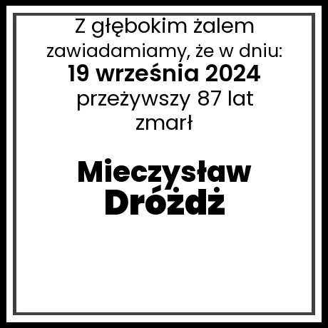 Mieczysław Dróżdż