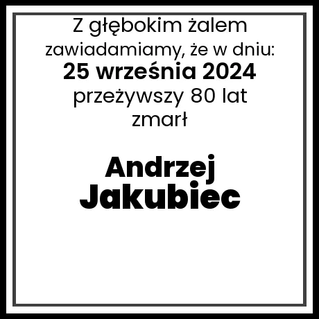 Andrzej Jakubiec