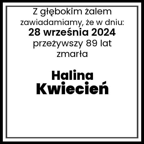 Halina Kwiecień