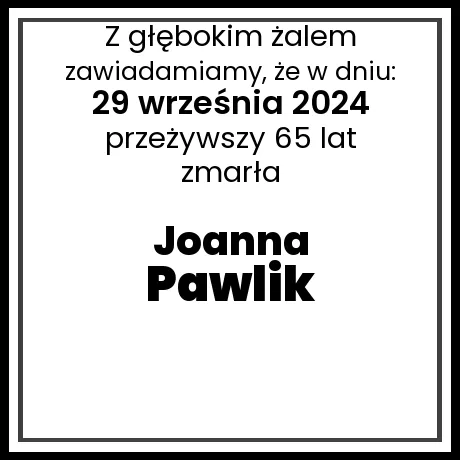 Joanna Pawlik