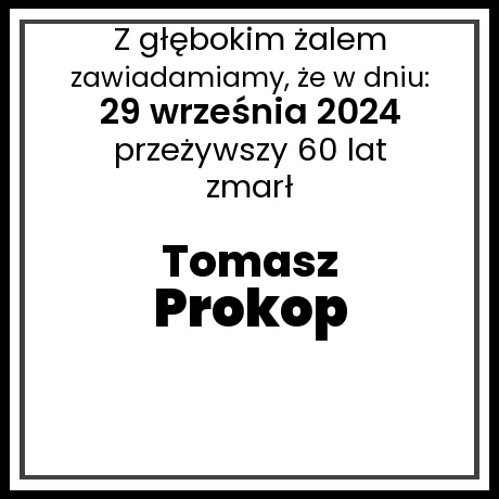 Tomasz Prokop