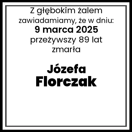 Józefa Florczak