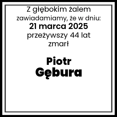 Piotr Gębura