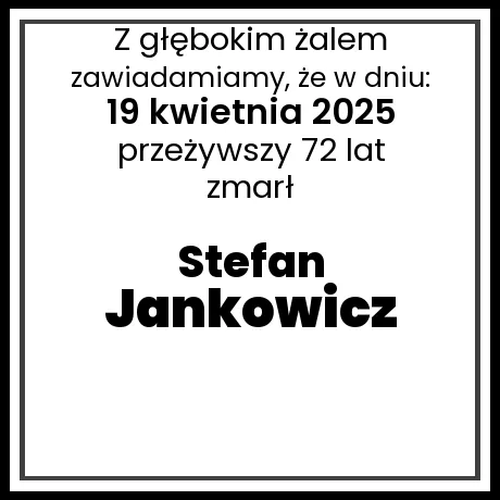 Stefan Jankowicz
