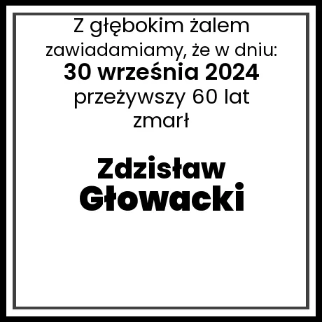 Zdzisław Głowacki