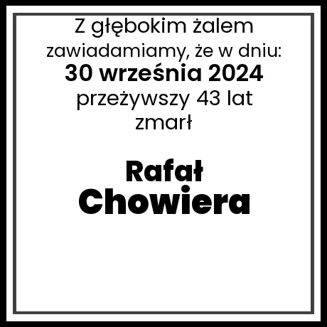Rafał Chowiera