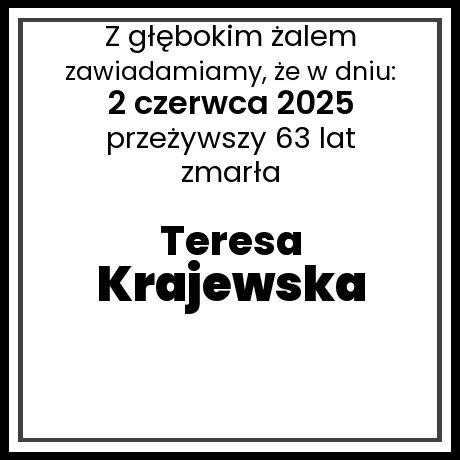 Teresa Krajewska