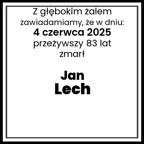 Jan Lech