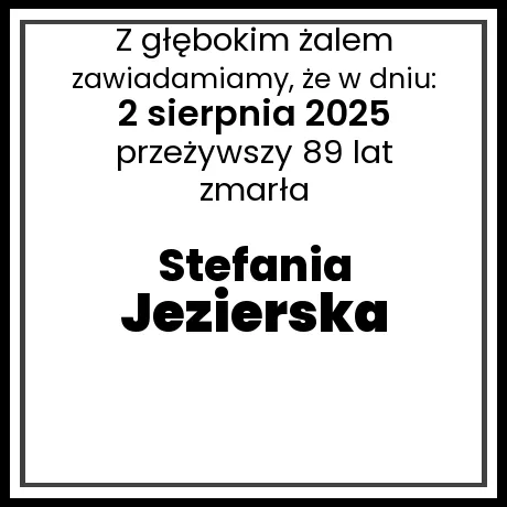 Stefania Jezierska