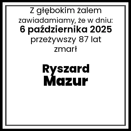 Ryszard Mazur