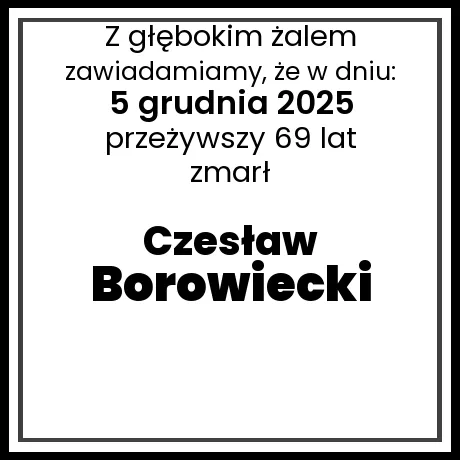 Czesław Borowiecki