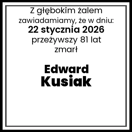 Edward Kusiak