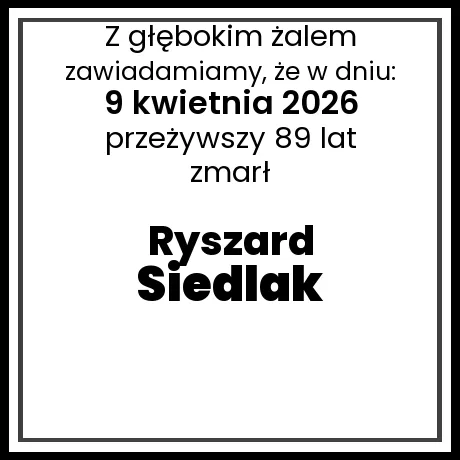 Ryszard Siedlak
