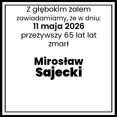 Mirosław Sajecki