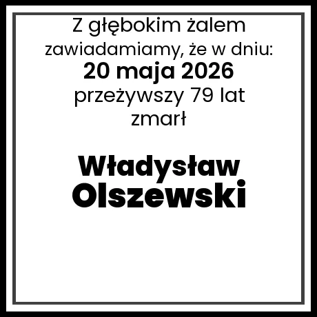 Władysław Olszewski